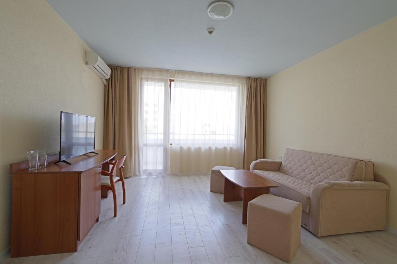 Perla Plaza Hotel Приморско Экстерьер фото