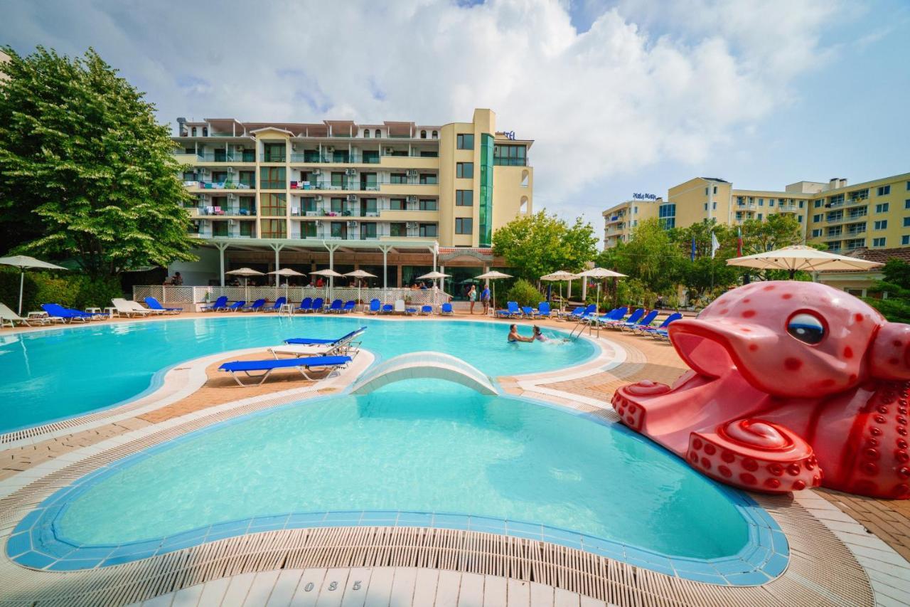 Perla Plaza Hotel Приморско Экстерьер фото